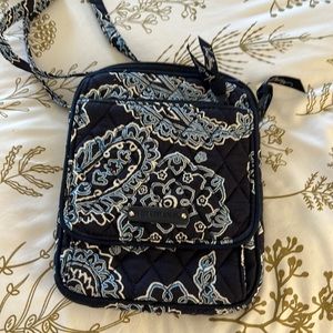 Vera Bradley Blue bandana crossbody